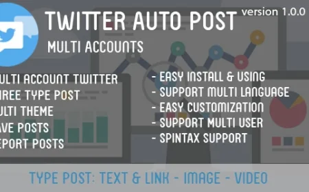 Twitter Auto Post Multi Accounts