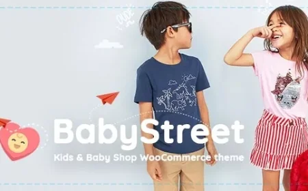 BabyStreet - WooCommerce Theme for Kids Toys and Clothes Shops v1.7.0