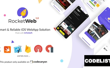 RocketWeb v1.0.3 - Configurable iOS WebView App Template