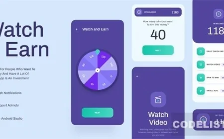 Watch And Earn v1.2 - Android App Source Code