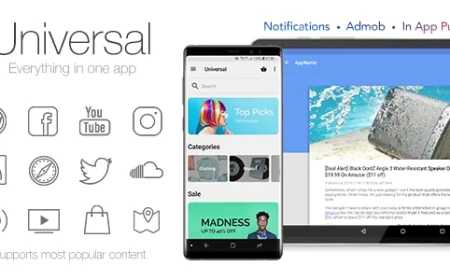 Universal v4.4.4 - Full Multi-Purpose Android App