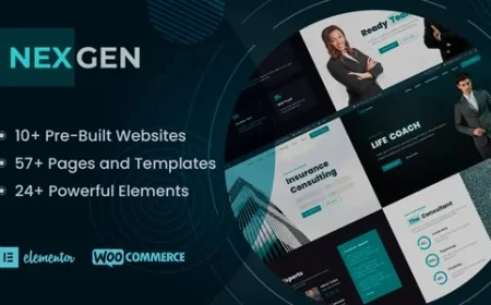 Nexgen - Consulting WordPress Theme v1.1.8