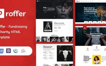 Proffer - Fundraising &amp; Charity WordPress Theme v1.0.6