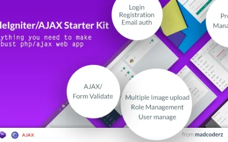 Steller - Codeigniter Starter Kit with Ajax