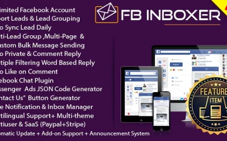 FB Inboxer v5.1.3 - Master Facebook Messenger Marketing Software - nulled