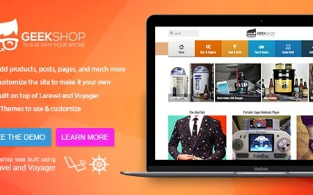 GeekShop v1.0.11 - Geeky Cool Product Site