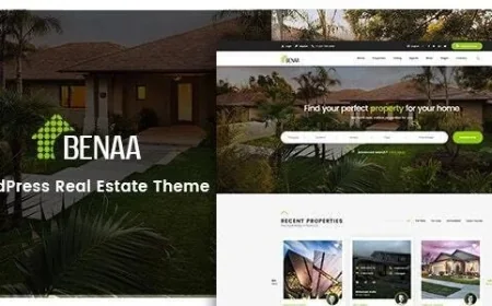 Benaa - Real Estate WordPress Theme v4.0.1