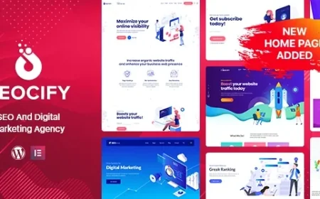 Seocify - SEO Digital Marketing Agency WordPress Theme v3.8