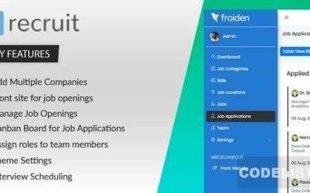 Recruit v2.2.3 - Recruitment Manager - nulled