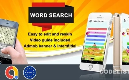 Word Search (Admob + GDPR + Android Studio) - 26 august 2020