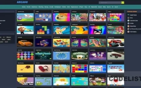 Mobile Responsive Arcade Site Script v1.6.0
