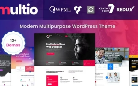 Multio - Corporate Business WordPress Theme v1.1.2