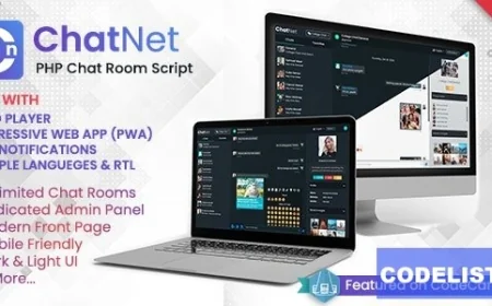 ChatNet v1.6.1 - PHP Chat Room &amp; Private Chat Script - nulled