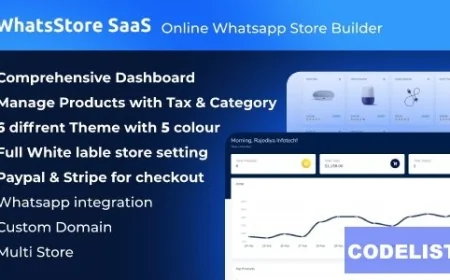 WhatsStore SaaS v1.0 - Online WhatsApp Store Builder