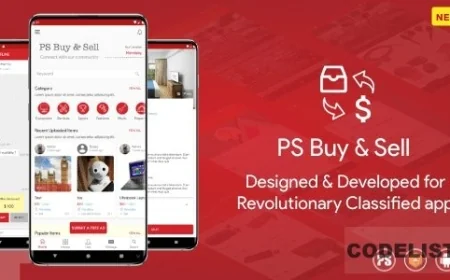 PS BuySell v2.9 - ( Olx, Mercari, Offerup, Carousell, Buy Sell ) Clone Classified App