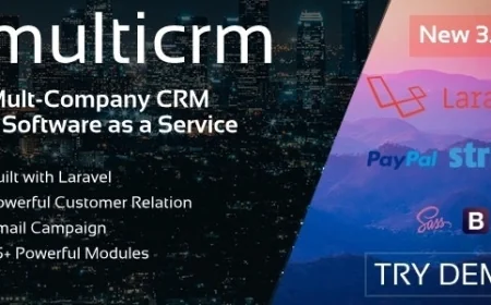 Multicrm v3.1.5 - Multipurpose Powerful Open Source CRM