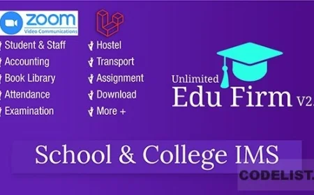 Unlimited Edu Firm School & College Information Management System v2.0