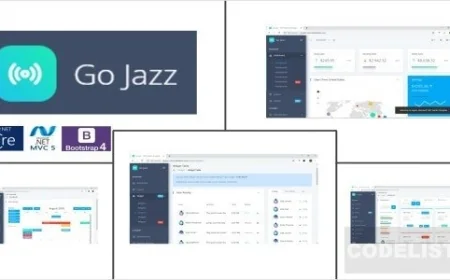 GoJazz Theme Combo v1.0 - ASP.NET Admin Template