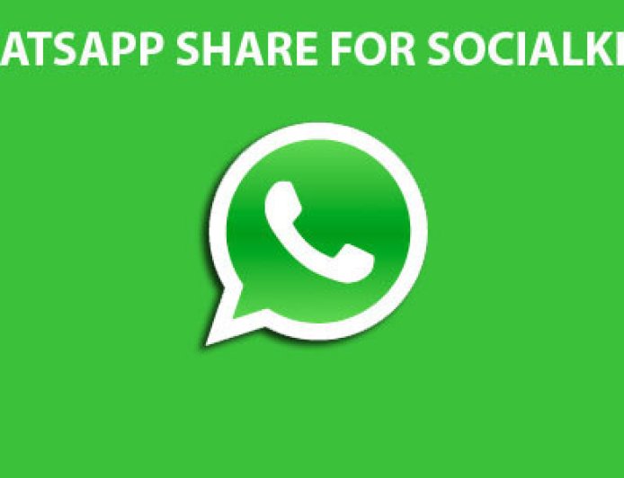 Whatsapp Share For Socialkit