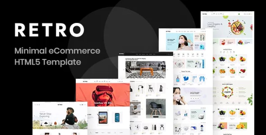 Retro - Clean Minimal eCommerce HTML5 Template