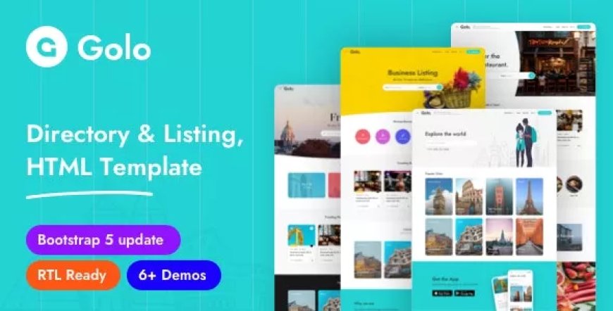 Golo - Directory Listing HTML Template v1.0.4