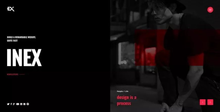 Inex - Creative Coming Soon Template