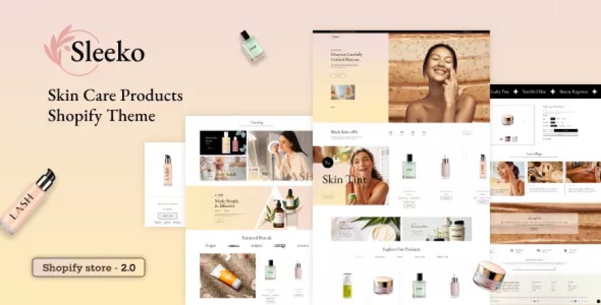 Sleeko - Beauty Cosmetics Shopify Theme
