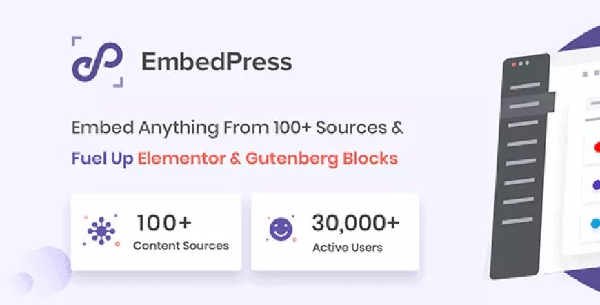 EmbedPress Pro - Embed Anything Within Your WordPress Site v3.8.2