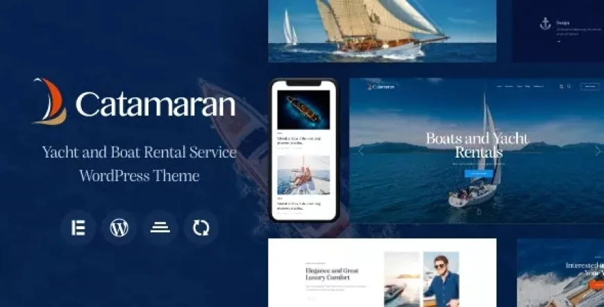 Catamaran v1.5.0 - Yacht Club &amp; Boat Rental WordPress Theme