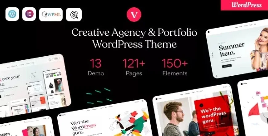 vCamp v1.7 - Creative Agency &amp; Portfolio WordPress Theme