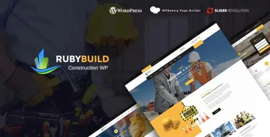 RubyBuild v2.3 - Building &amp; Construction WordPress Theme