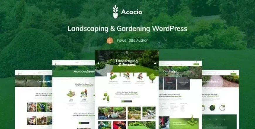 Acacio v1.1.2 - Landscape &amp; Gardening