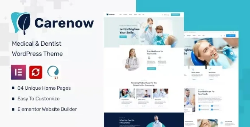 Carenow v1.1.5 - Medical &amp; Dentist WordPress Theme