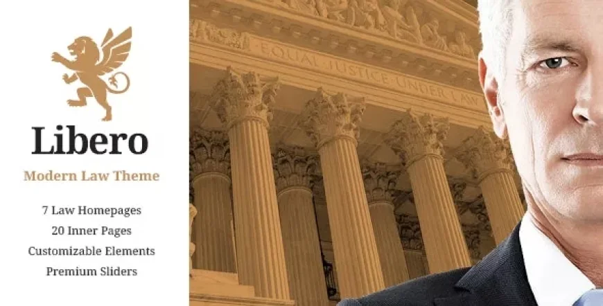 Libero - Lawyer and Law Firm Theme v2.4.1