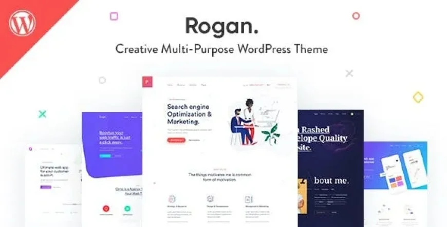 Rogan - Creative Multipurpose WordPress Theme for Agency, SaaS, Portfolio v1.8.2