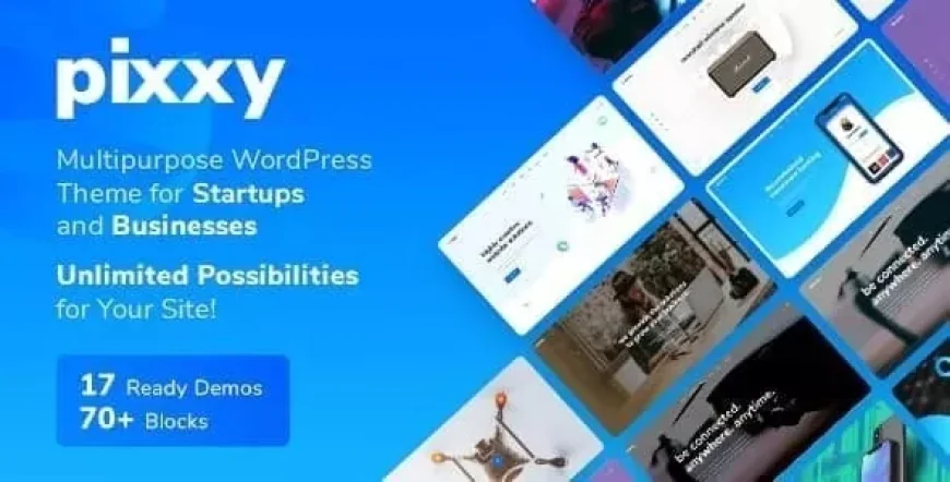 Pixxy v1.1.6 - Landing Page