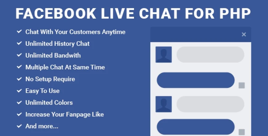 Facebook Live Chat for PHP