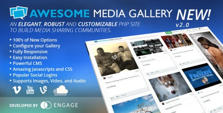 Awesome Media Gallery v2.0