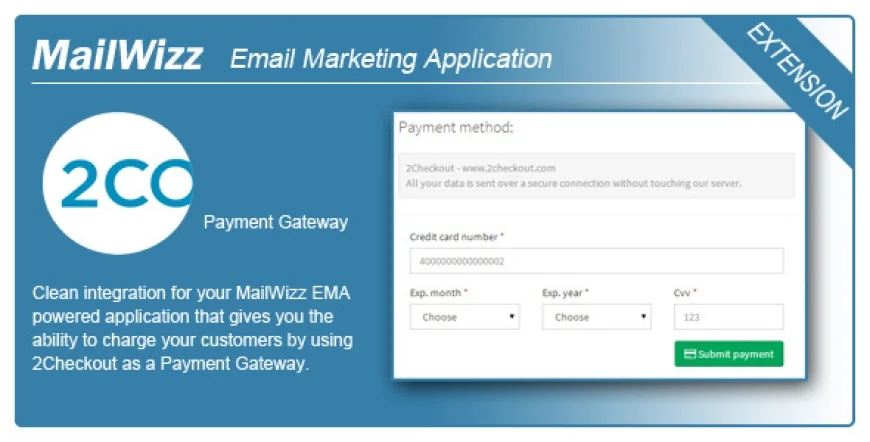 MailWizz EMA integration with 2Checkout
