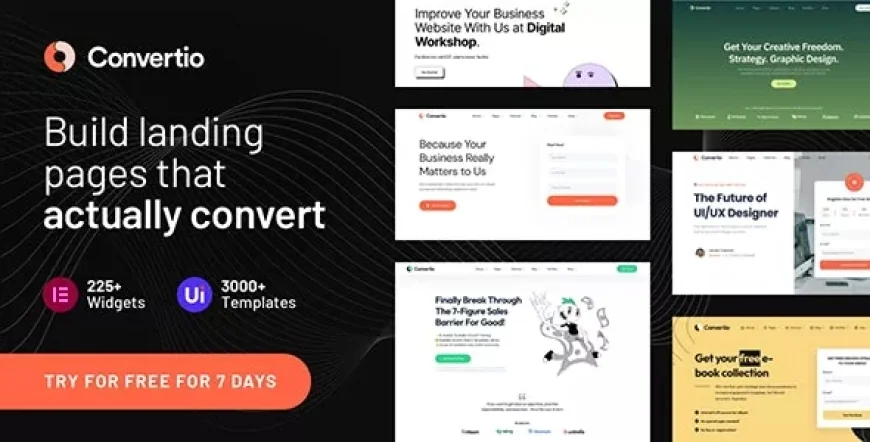 Convertio - Conversion Optimized Landing Page Theme v3.0.5