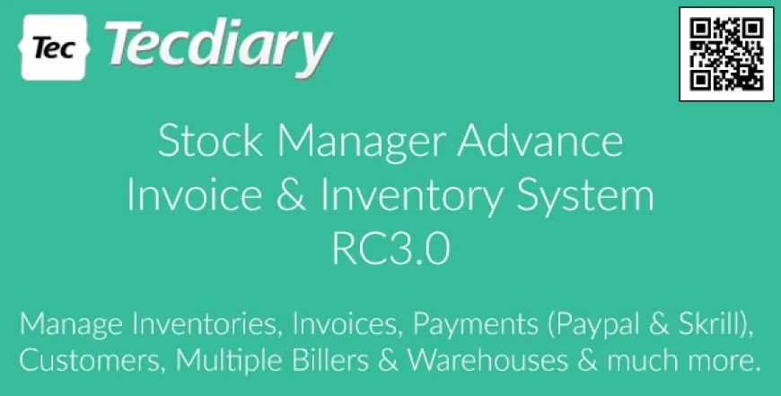Stock Manager Advance (Invoice & Inventory System)