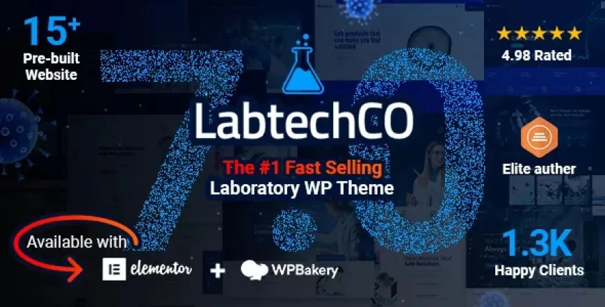 LabtechCO v7.1 - Laboratory &amp; Science Research WordPress Theme