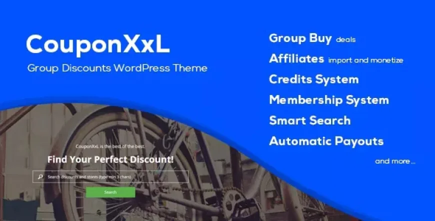 CouponXxL v3.0.0 - Deals, Coupons &amp; Discounts WP Theme