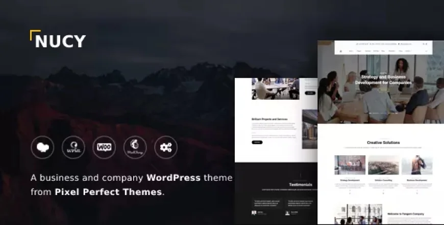 Nucy v1.2.5 - Business &amp; Company WordPress Theme