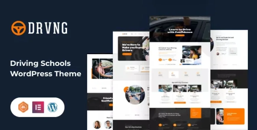 DRVNG - Driving School WordPress Theme v1.1.0