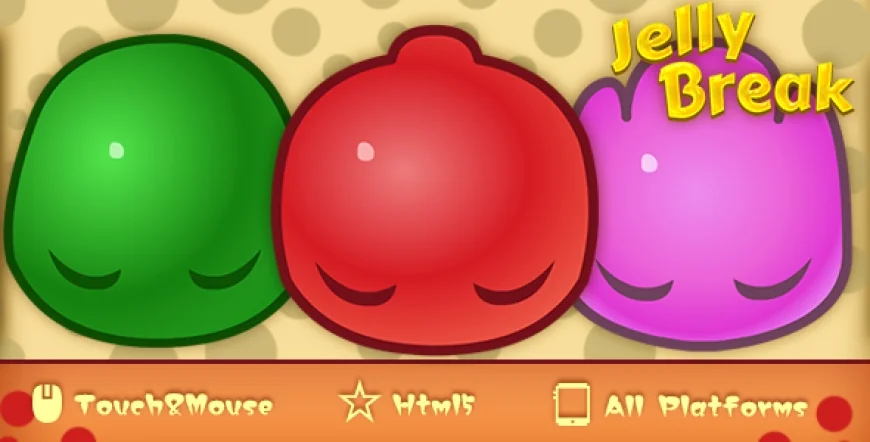 Jelly Break - Html5 Match3 Game