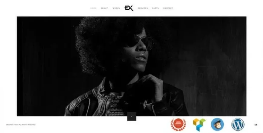 Legendo - One Page Portfolio WordPress Theme v1.2