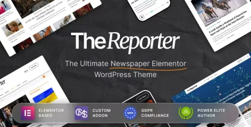 The Reporter - Newspaper Editorial WordPress Theme v1.1.1