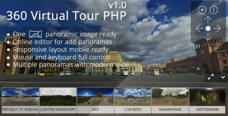 360 Virtual Tour PHP v1.1