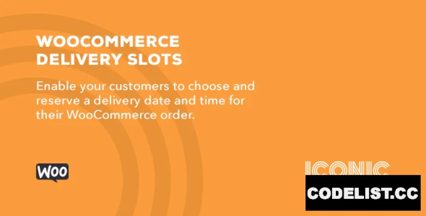 Iconic WooCommerce Delivery Slots v2.4.0